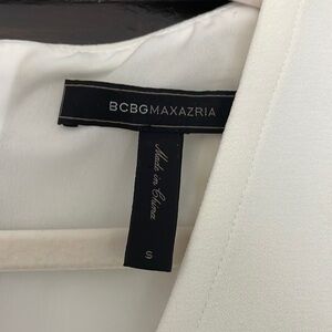 BCBG maxazria dress - white